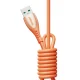 Joyroom S-A59 Vibrant Series USB-A - USB-C kabelis 3A 1.2m, oranžs