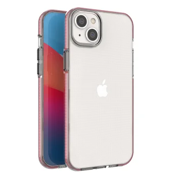 Vāciņš iPhone 14 Plus Spring Case, 1 mm, gaiši rozā