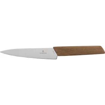 Victorinox Swiss Modern virtuves nazis ar riekstkoka spalu, 15 cm