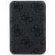 Внешний аккумулятор Guess 4G Leather Metal Logo MagSafe 5000mAh 15W, Черный