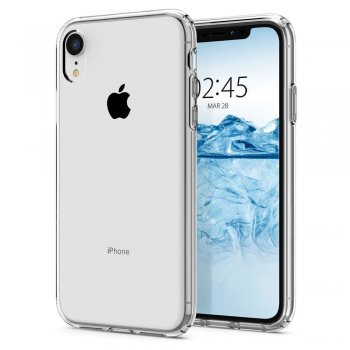 Apple iPhone XR 6.1" Spigen Liquid Crystal TPU Case Cover, Transparent | Telefona Maciņš Vāks Apvalks Bampers