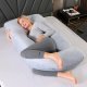 Multifunctional Maternity Pregnancy and Breastfeeding Pillow J-shape