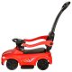 3-in-1 Kids Ride-On Push Car with Sound and Light, Red