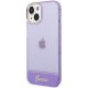 Guess Translucent Case for iPhone 14 Plus – Violet