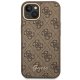 Guess 4G Vintage Gold Logo vāciņš iPhone 14 Plus - Brūns