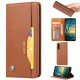 Huawei P20 Pro 2018 (CLT-L09, L29) PU Leather Wallet Case Cover, Brown | Telefona Vāciņš Maciņš Apvalks Grāmatiņa