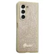 Guess Samsung Galaxy Z Fold 5 vāciņš Glitter Script, zelta