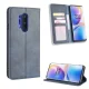 OnePlus 8 Pro Vintage Texture PU Leather Case Wallet Cover, Blue | Чехол Книжка Кабура для...