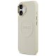 Guess Peony Hot Stamp MagSafe iPhone 17 Case - Beige