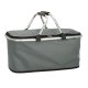 Foldable Thermal Picnic Basket, 25L, Grey