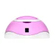 UV/LED лампа для маникюра и педикюра Glow F2 RP 220 W, Розовый металлик (57...