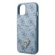 Apple iPhone 13 mini 5.4\'\' Guess 4G Triangle Logo Cardslot Case Cover, Blue