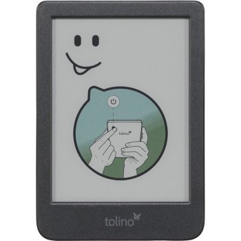 Tolino SHINE COLOR e-grāmatu lasītājs, 16GB, Melns