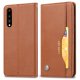 Huawei P20 Pro 2018 (CLT-L09, L29) PU Leather Wallet Case Cover, Brown | Telefona Vāciņš Maciņš Apvalks Grāmatiņa