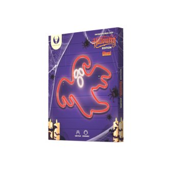 Неоновая вывеска Привидение для Хэллоуина FPNE12 Forever Light, красная