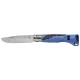 Opinel No. 07 Outdoor Junior saliekamais nazis ar svilpi, zils