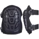 Gel Protective Knee Pads for Construction and Paving, 2 Pack, Black