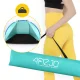 Pludmales telts 4FIZJO PRO divvietīga, gaiši zila