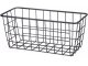 Hanging Metal Organizer Basket, Black