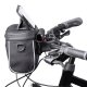 Wozinsky WBHBB-01 Handlebar and Shoulder Bike Bag, 4L, Black
