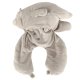 2in1 Travel Pillow and Bear Toy, Grey