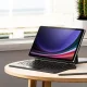 Dux Ducis MK Series planšetdatora vāciņš ar Bluetooth tastatūru Galaxy Tab S9+ / S8+ / S7+, melns