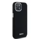 Apple iPhone 14 6.1\'\' DKNY Liquid Silicone Small Metal Logo MagSafe Case Cover, Black | Чехол Кабура...