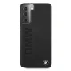 Чехол BMW для Samsung Galaxy S21+ Signature Logo Imprint, черный