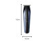 Wireless Hair and Beard Clipper MS-5035 with Attachments, Blue/Black