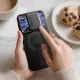 Tech-Protect Kevlar Aura MagSafe vāciņš Samsung Galaxy A57, melns/oranžs