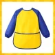 Kruzzel Kids Protective Apron with Sleeves Size S (98-122 cm) Yellow/Navy
