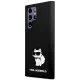 Karl Lagerfeld Samsung Galaxy S24 Ultra vāciņš Silicone NFT Choupette, melns