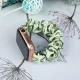 Auduma siksniņa Apple Watch 42/44/45mm viedpulksteņiem - Avokado