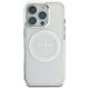 Guess iPhone 16 Pro Max vāciņš IML Metal Colored Circle MagSafe, balts
