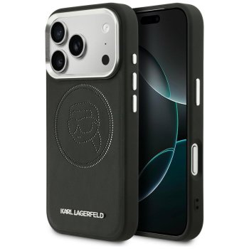 Karl Lagerfeld K Head Point Logo MagSafe Phone Case Cover iPhone 17 Pro - Black