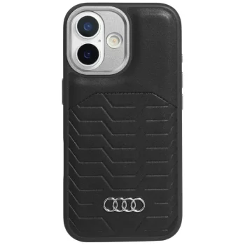 Чехол Audi GT Synthetic Leather MagSafe для iPhone 17 Черный