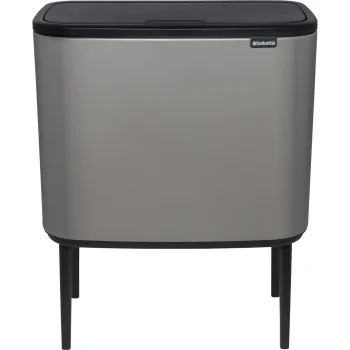 Мусорное ведро Brabantia Bo Touch Bin, 3 x 11 л, серое