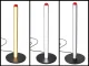 LED Floor Lamp 50cm, 3 Light Colors, Dimmable, Black