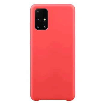 Silikona vāciņš Samsung Galaxy A72 4G, sarkans
