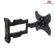 Maclean MC-742 TV un monitoru sienas stiprinājums, 13-55\", 30kg, melns