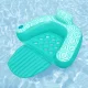 Надувное кресло для плавания Bestway Comfort Plush Pro, 145x120 см, синий/белый