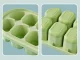 Форма для льда с крышкой и силиконовым дном, 12 кубиков