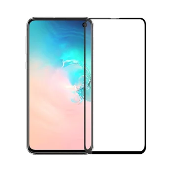5D Samsung Galaxy S10e (G970F) Tempered Glass Screen Protector [Full Glue] - Black | Защитное стекло на...