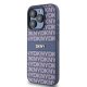 DKNY iPhone 15 Pro vāciņš Mono Stripe & Metal Logo, zils