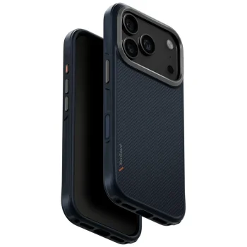 Uniq iPhone 17 Pro vāciņš Keva Magclick Charging, zils