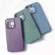 Silicone Case for iPhone 15 Pro Max with MagSafe Support, Blue