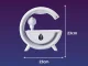 Astronaut Cool Mist Humidifier with Bluetooth Speaker and RGB Night Light