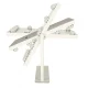 Косметическое зеркало для макияжа с подсветкой LED USB, 30x40см | LED...