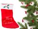 Large Christmas Gift Stocking, 62 cm, Red