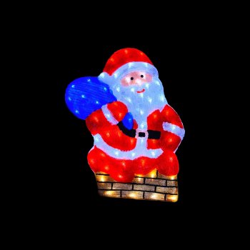 Gotel LD10 LED Santa Claus Figure, 60cm, Warm White